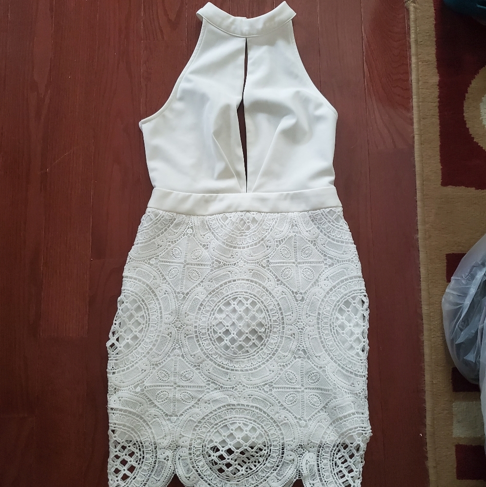 White dress